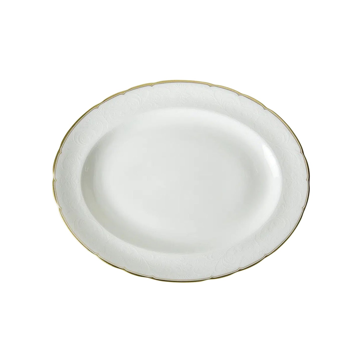 Darley Abbey Gold - Oval Platter