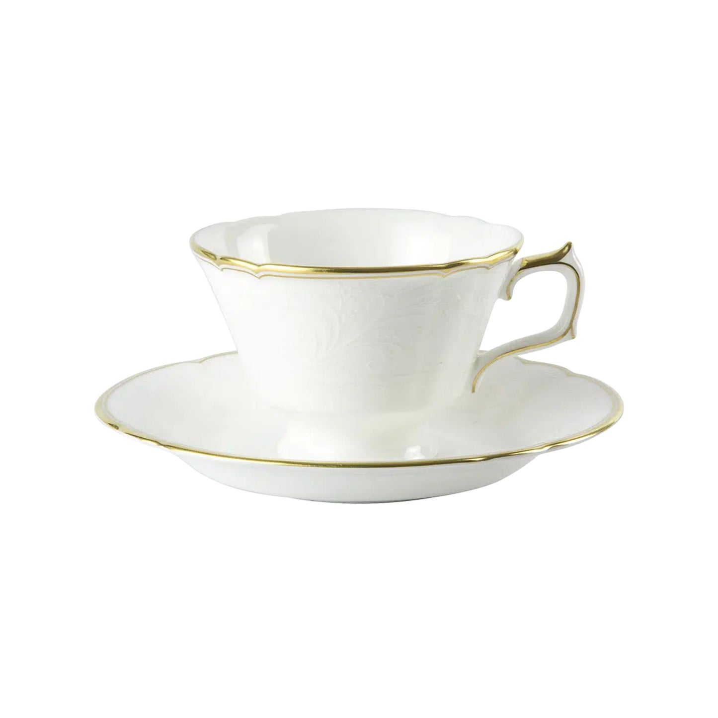 Darley Abbey Gold - Tea Cup & Saucer