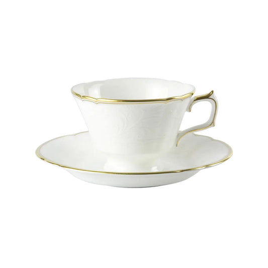 Darley Abbey Gold - Tea Cup & Saucer