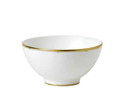 Darley Abbey Gold - Footed Rice Bowl