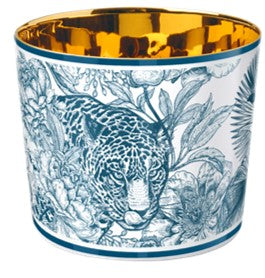 SIP OF GOLD PARAISO BLUE DRINKWARE