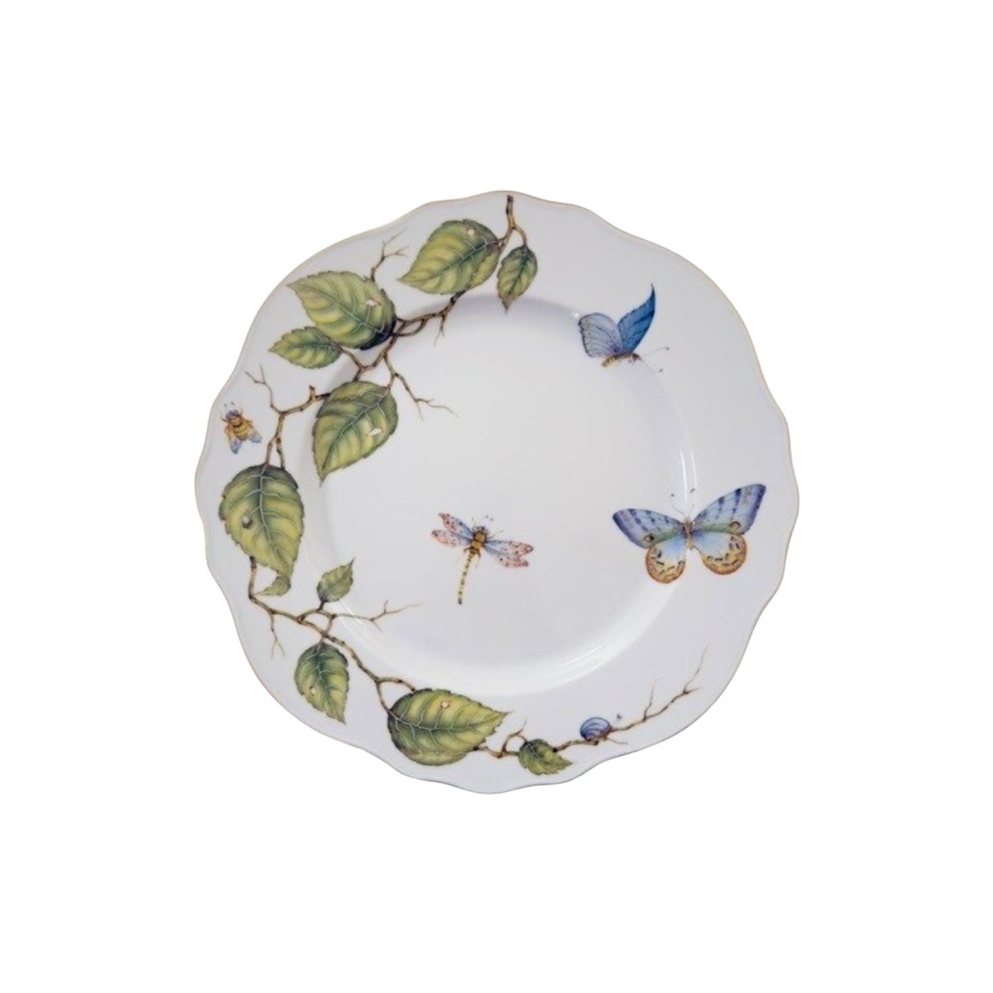 Little Birds of the Forest Hand Painted Dinner Plates