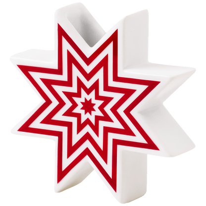 Star Vase - Red Pop