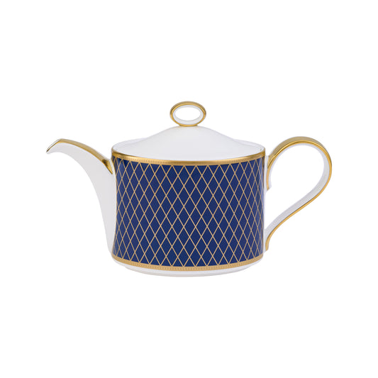 Majestic Navy Teapot