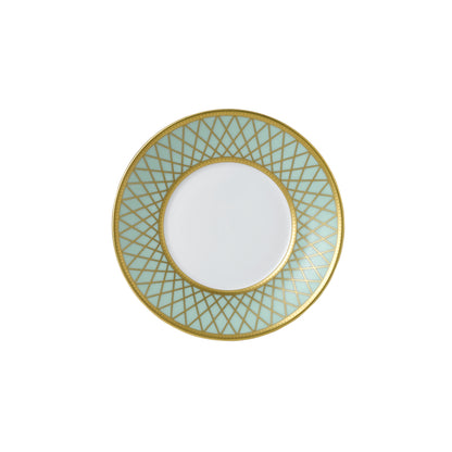 Majestic Mint Green Tea Cup & Saucer