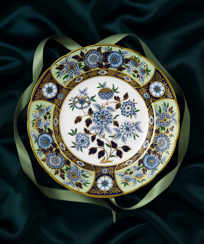 Imari Accent Plate - Midori Meadow