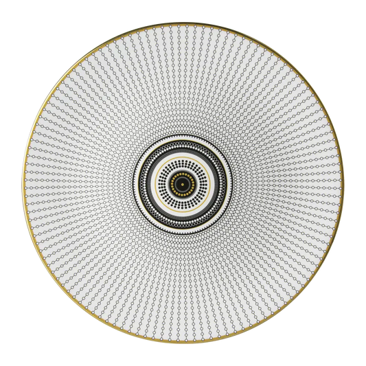 Oscillate Onyx Buffet Plate