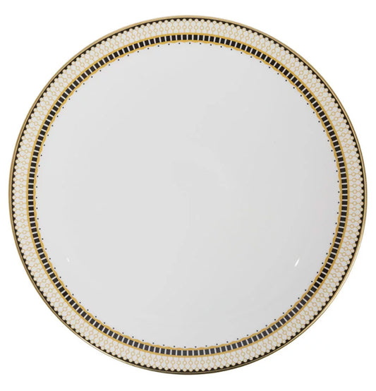 Oscillate Ochre Dinner Plate