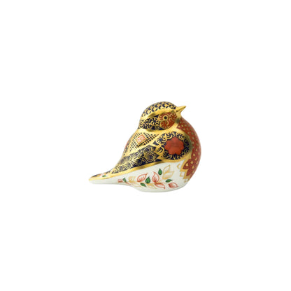 Old Imari Robin Figurine/Paper Weight