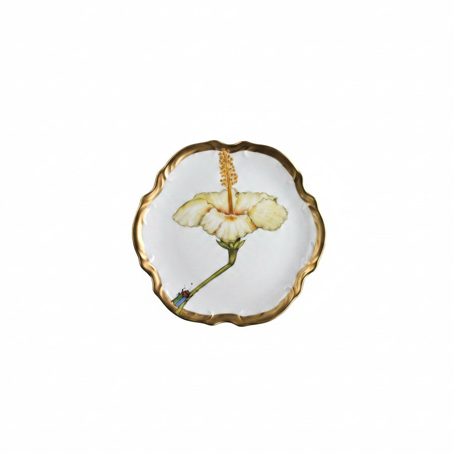 Romantic Pastels Hand Painted Bread & Butter Plate