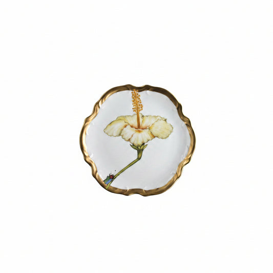 Romantic Pastels Hand Painted Bread & Butter Plate