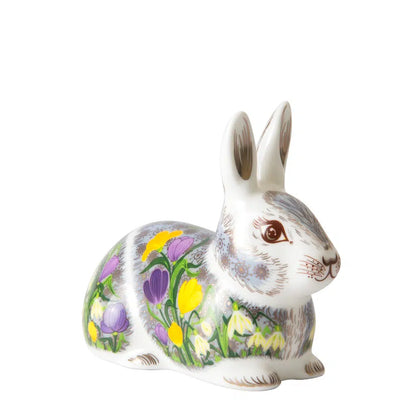 Springtime Bunny Figurine/Paperweight