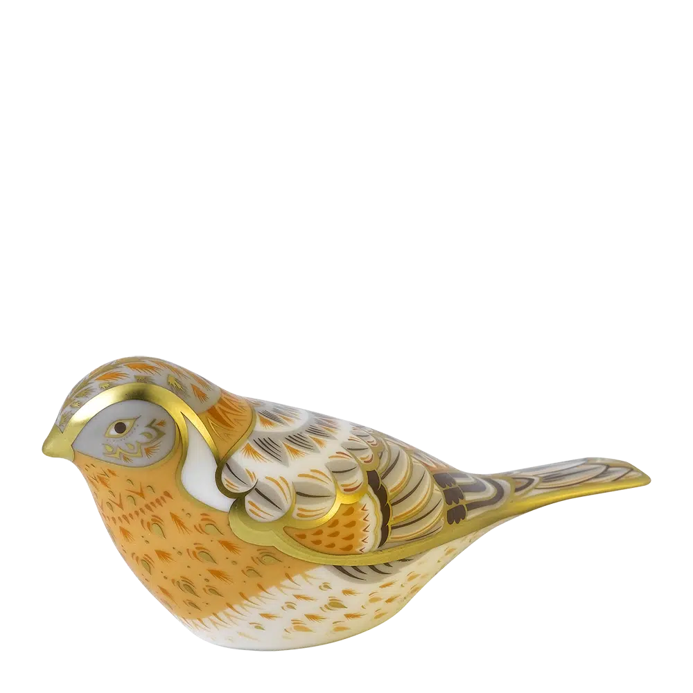 Brambling Bird Figurine/Paperweight
