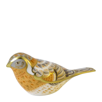 Brambling Bird Figurine/Paperweight
