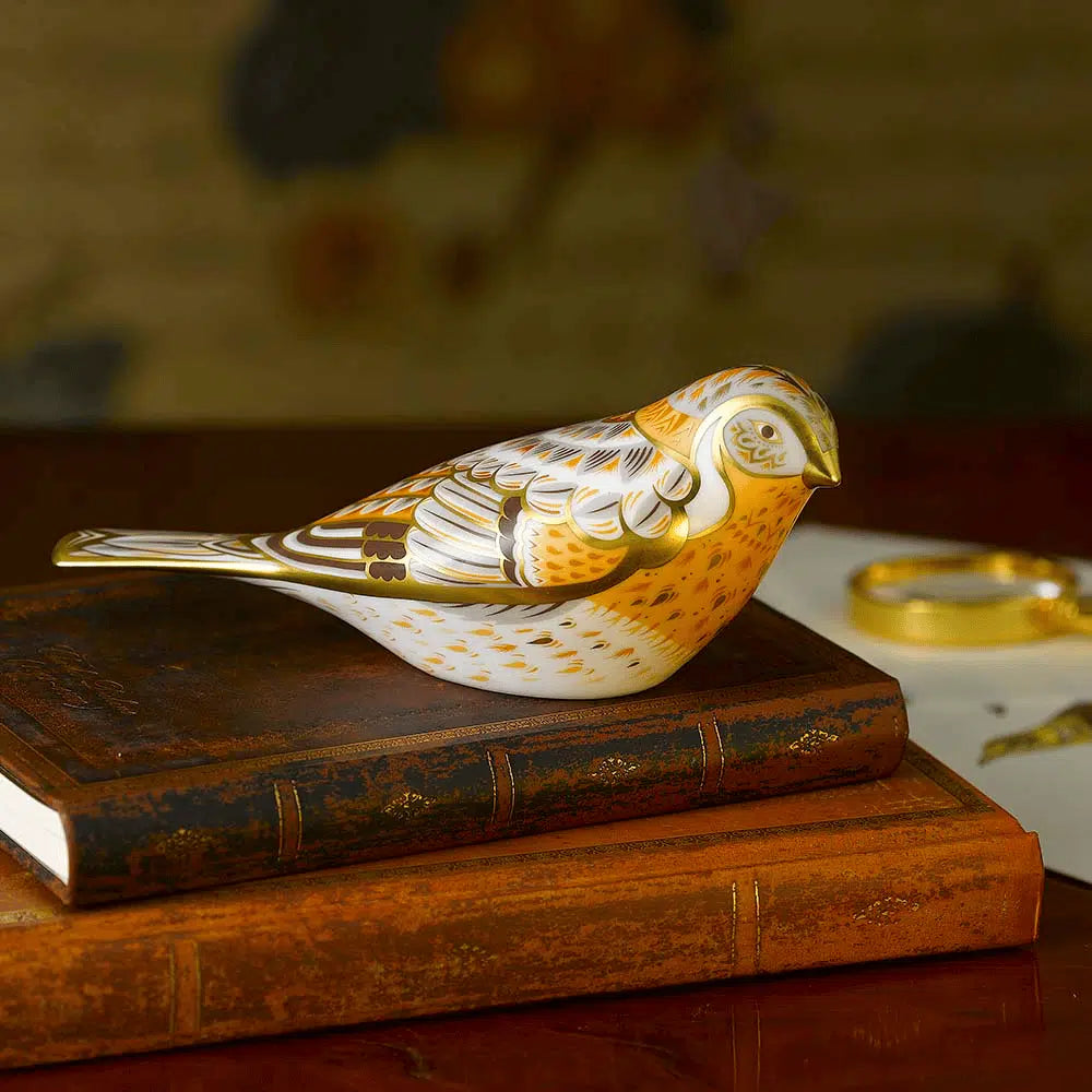 Brambling Figurine/Paperweight