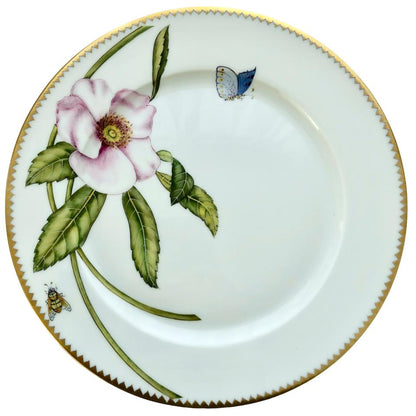 Pink Peony Hand Painted Dinnerware