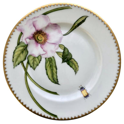 Pink Peony Hand Painted Dinnerware