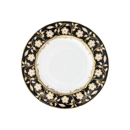 Primrose Black Salad/Dessert Plate