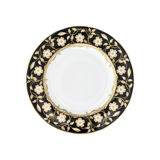 Primrose Black Salad/Dessert Plate