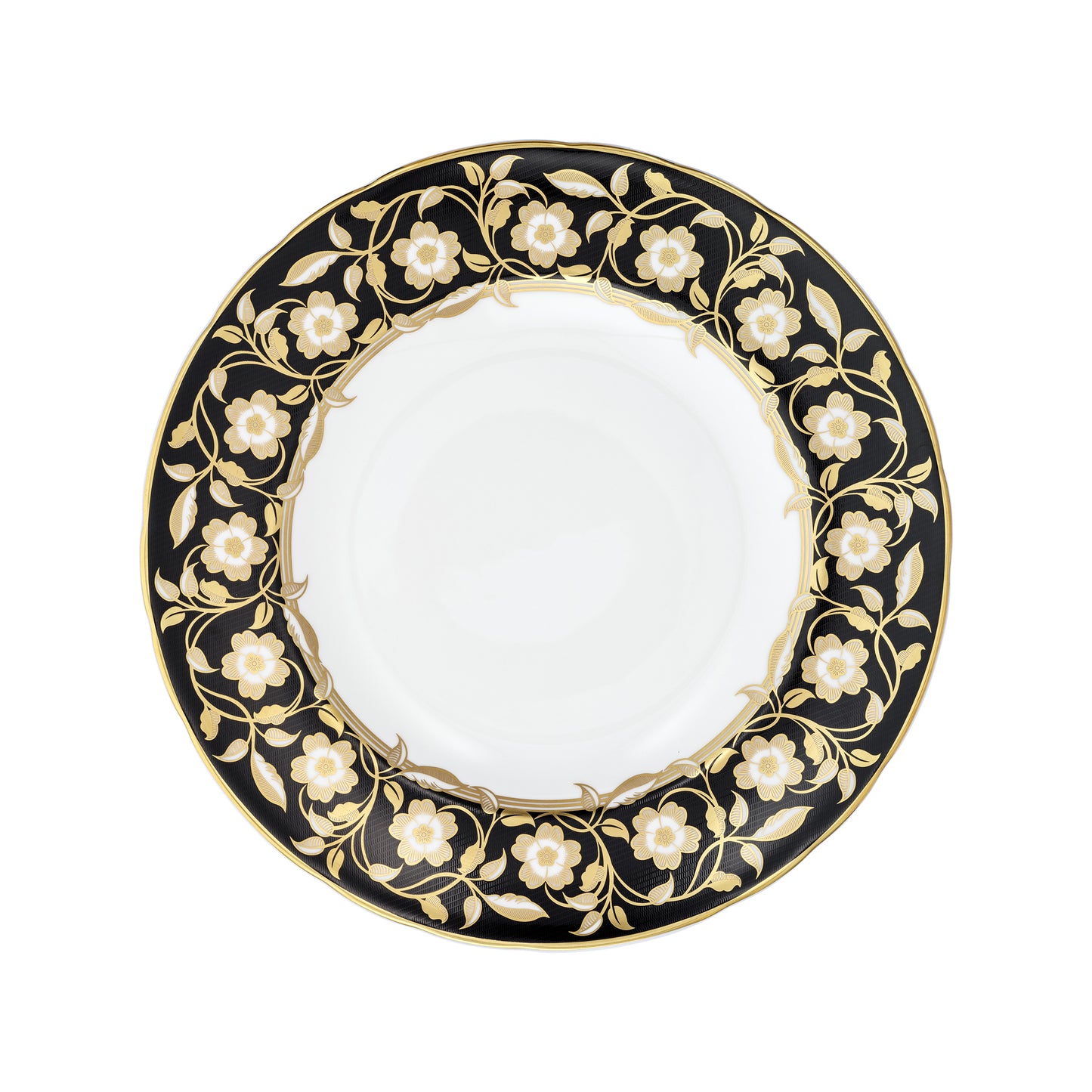 Primrose Black Dinner Plate