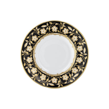 Primrose Black Bread & Butter Plate