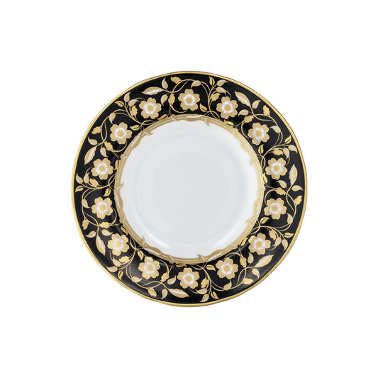 Primrose Black Bread & Butter Plate