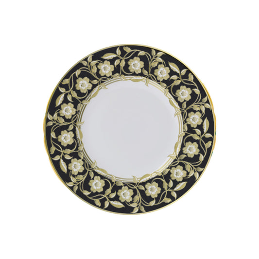 Primrose Black Bread & Butter Plate