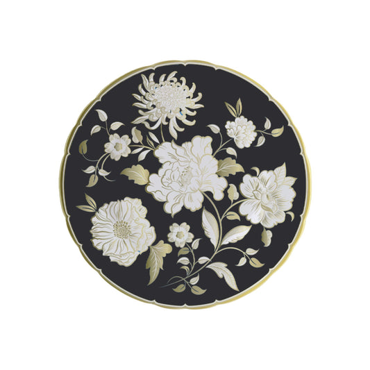Primrose Black Accent Plate