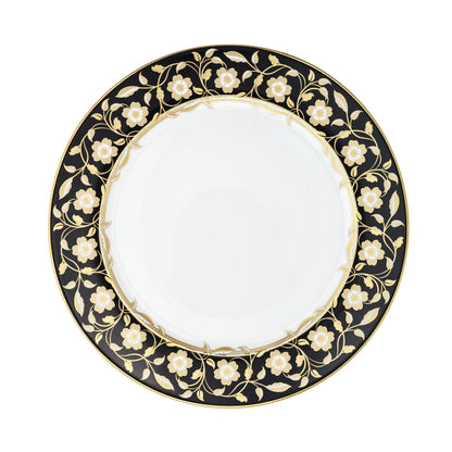 Primrose Black Buffet Plate