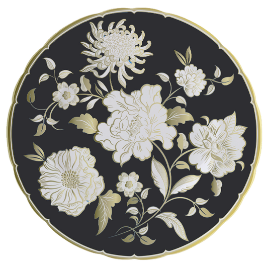 Primrose Black Accent Plate