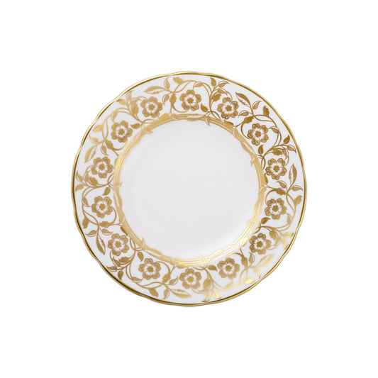 Primrose White Bread & Butter Plate