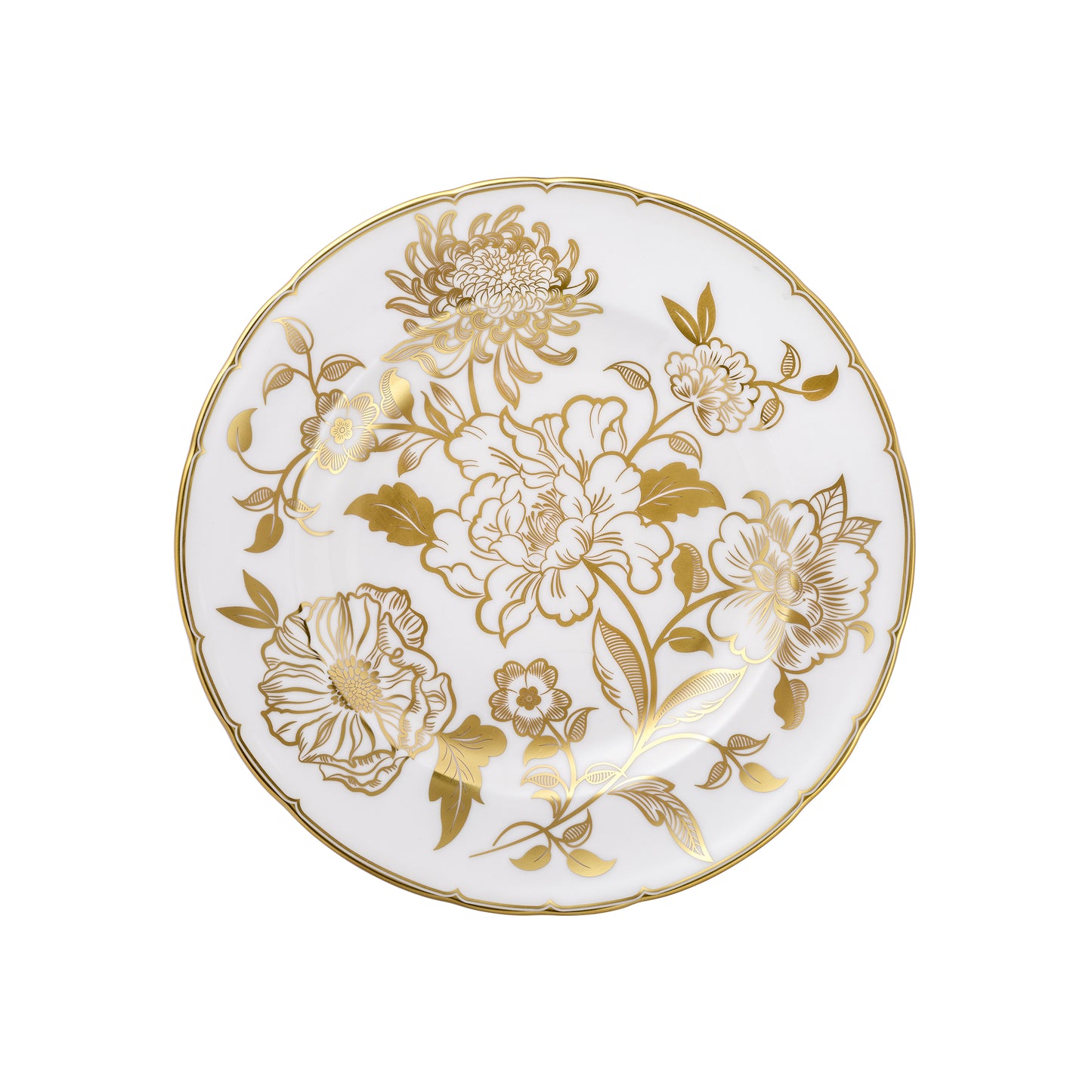 Primrose White Accent Plate