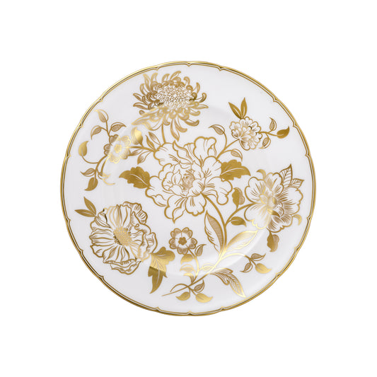 Primrose White Accent Plate
