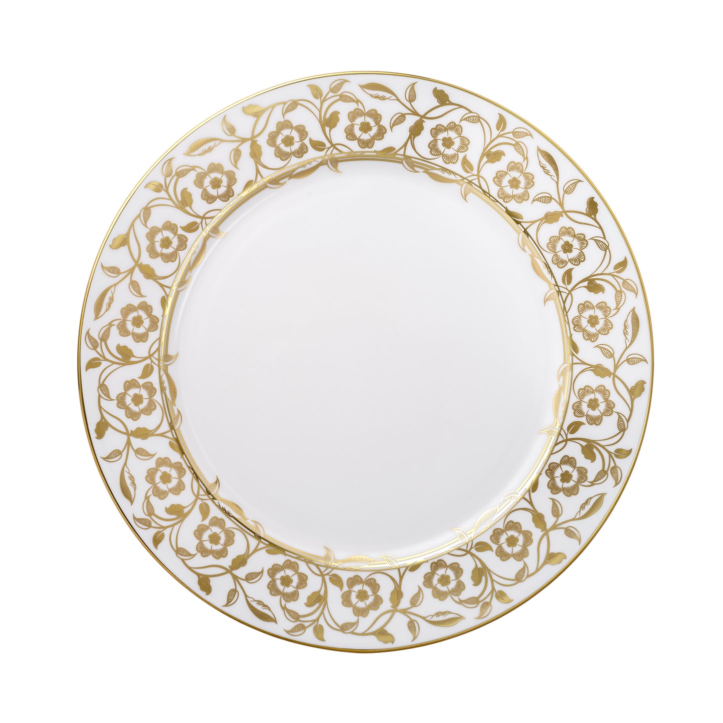 Primrose White Buffet Plate