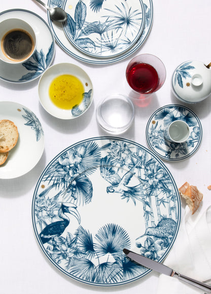 Paraíso Blue Salad (Breakfast) Plate, Coupe