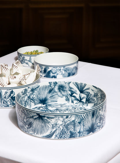 Paraíso Blue Bowls, Cylindrical