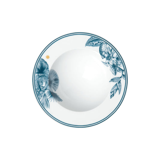 Paraíso Blue Pasta Bowl, Cylindrical