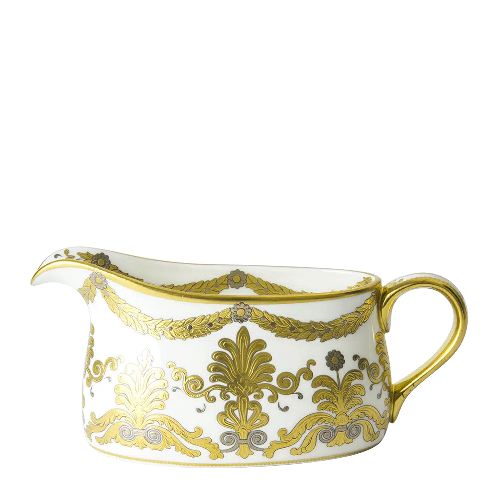 Pearl Palace Sauce Boat & Stand