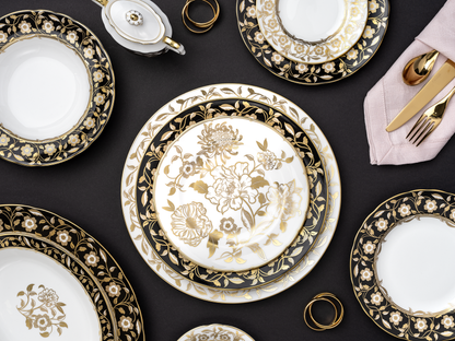 Primrose White Bread & Butter Plate