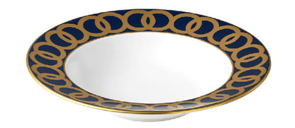 Riviera Dream Navy Blue Rim Soup
