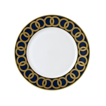 Riviera Dream Navy Blue Dinner Plate