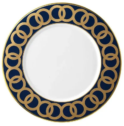 Riviera Dream Navy Blue Buffet Plate