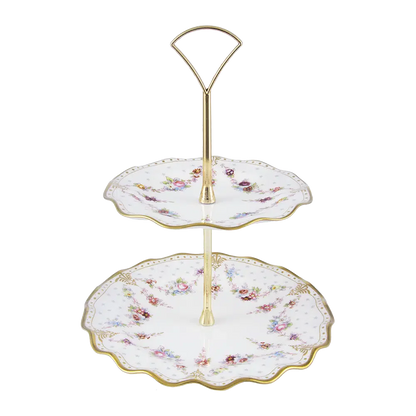 ROYAL ANTOINETTE 2 TIER CAKE STAND