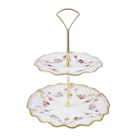 ROYAL ANTOINETTE 2 TIER CAKE STAND