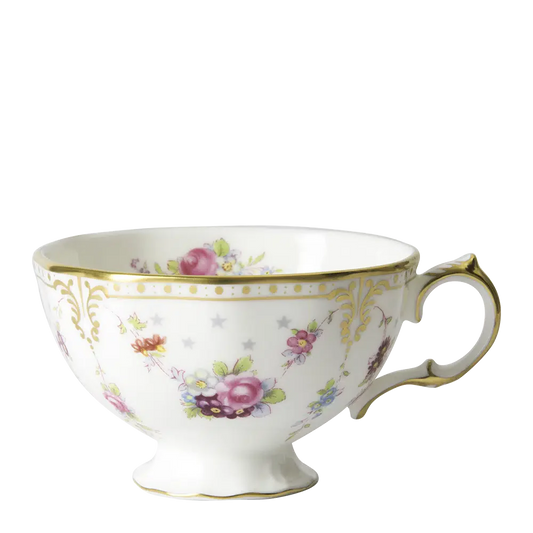 ROYAL ANTOINETTE TEA CUP & SAUCER