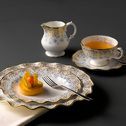 Royal Peony Blue Dinnerware