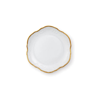 Simply Anna White & Gold - Bread & Butter Plate