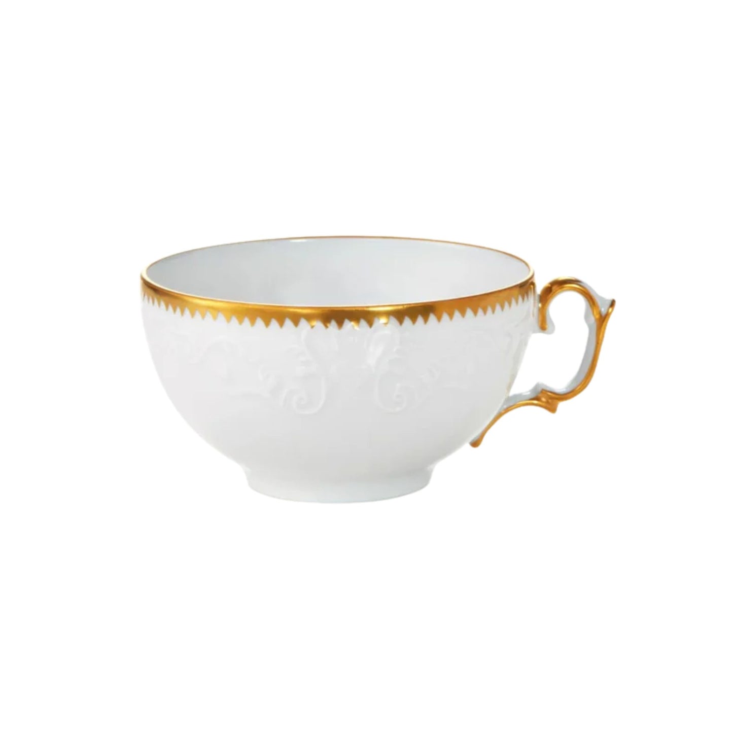 Simply Anna White & Gold - Tea Cup & Saucer