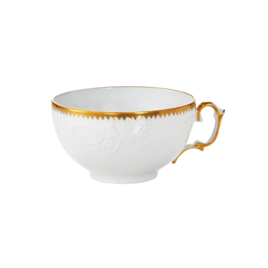 Simply Anna White & Gold - Tea Cup & Saucer