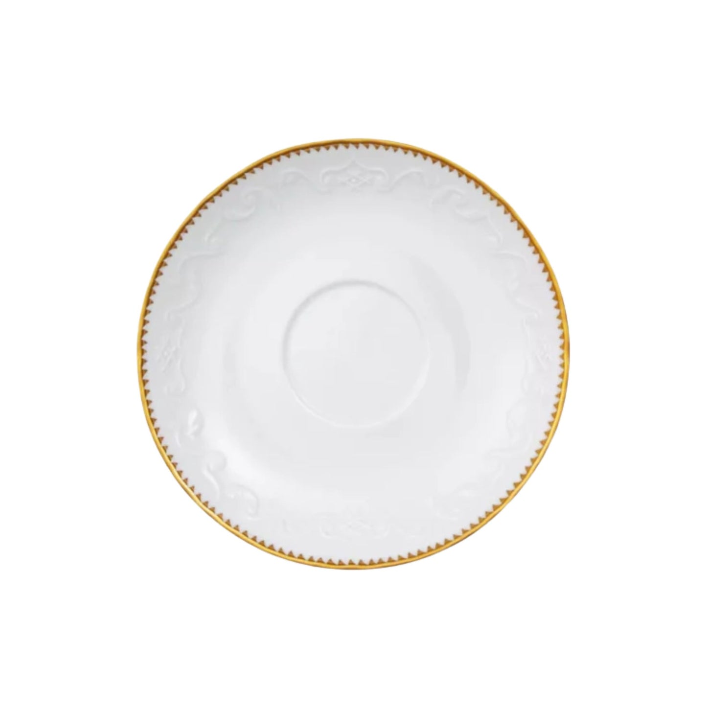 Simply Anna White & Gold - Tea Cup & Saucer